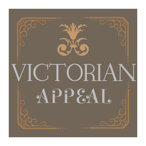 Victorian Appeal logo template, Logo Design Studio Pro