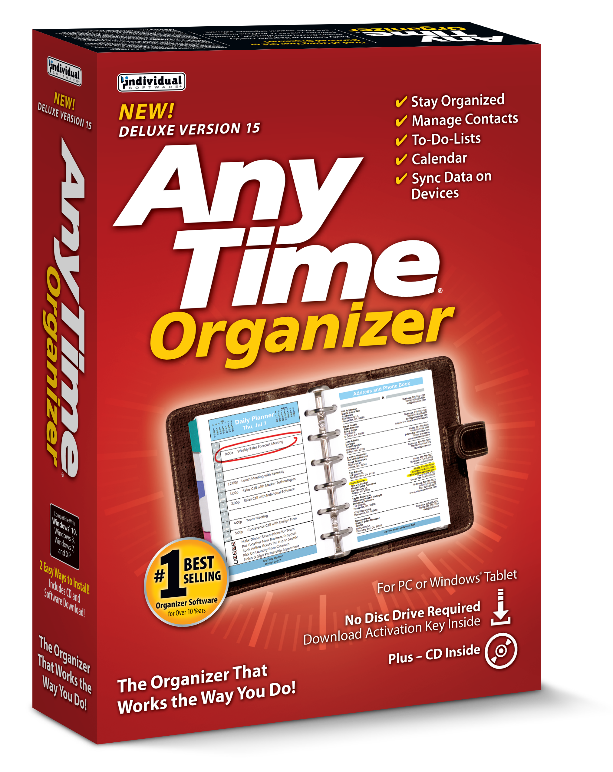 Deluxe софт. Time Organizer Operator.