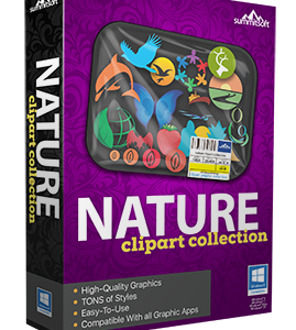 Nature Art Clipart Graphic Collection