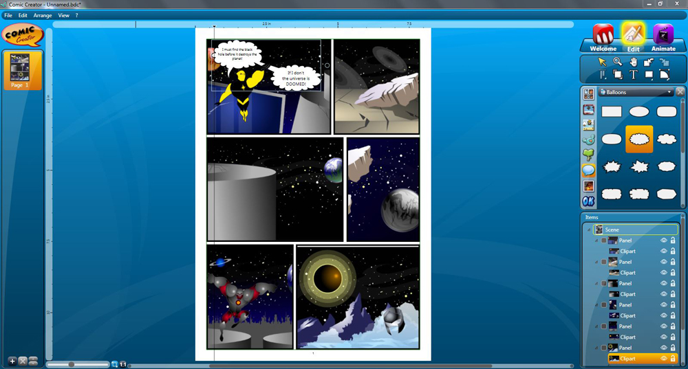 Comic Creator - screenshot 4 | #1 Selling Logo Software for over 15