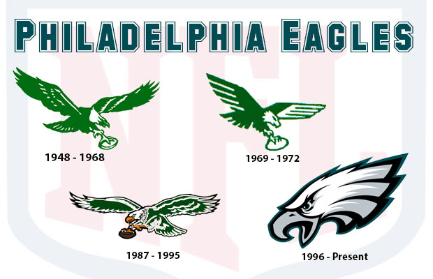 philadelphia eagles logo change